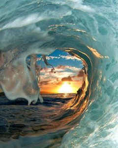 ocean wave curl